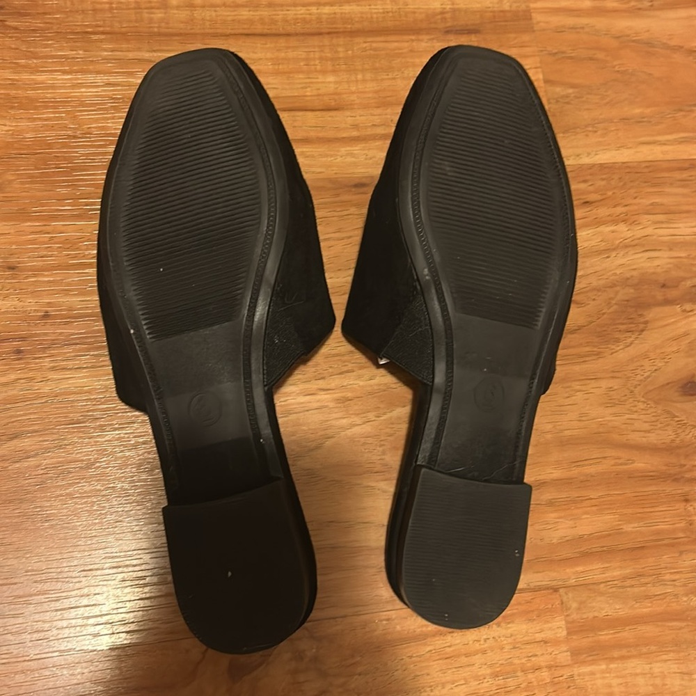 A New Day Black Mule Flats - Picture 5 of 5